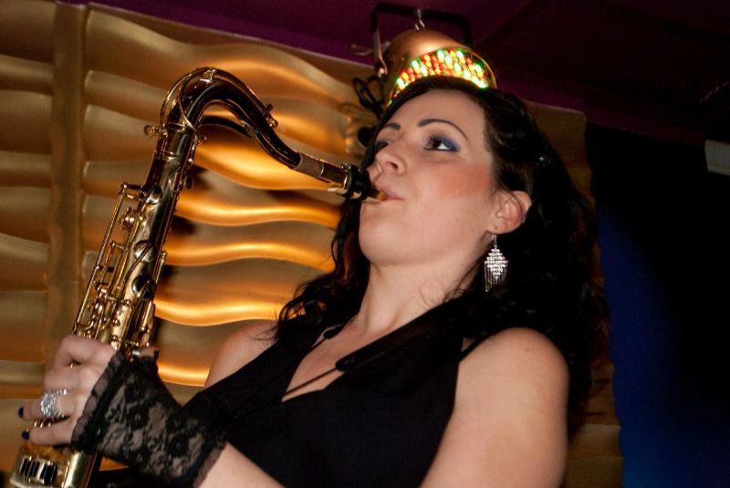 female saxophone player gurgaon